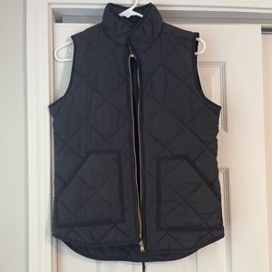Quilted puffer vest
